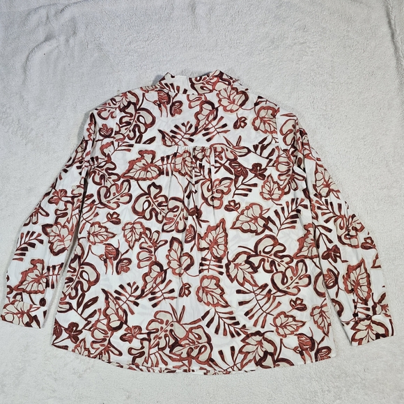 PERSONA By MARINA RINALDI Floral Print Women's Top. - Picture 8 of 14